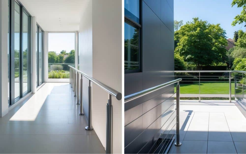 Warum Edelstahl die beste Wahl für Handläufe im Innen- und Außenbereich Ist